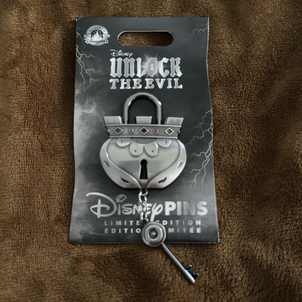 Disney Unlock the Evil Pin (Limited Edition)